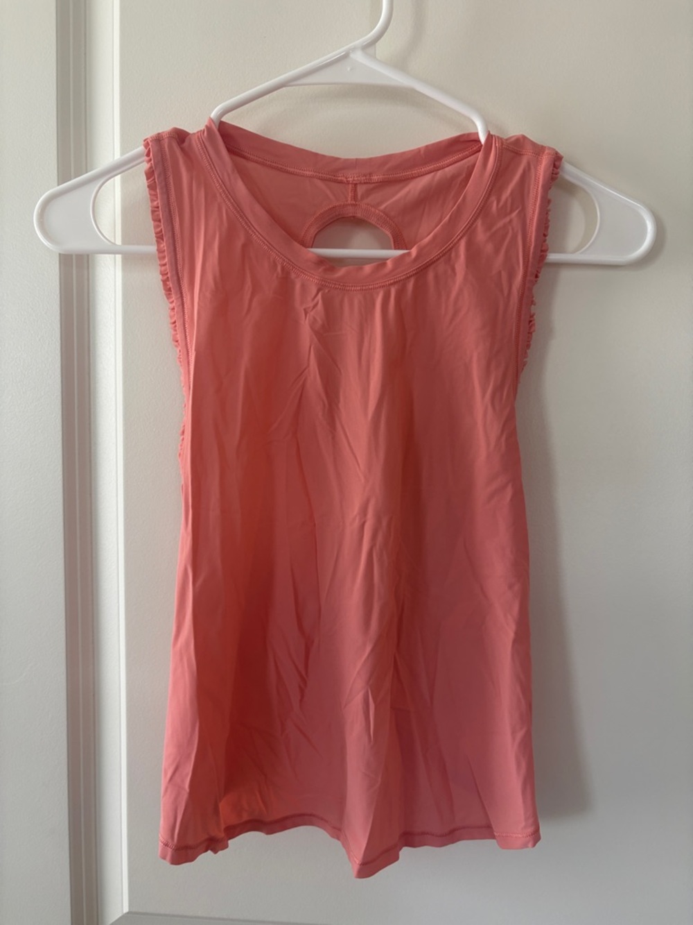 Coral Sleeveless Women’s Top
